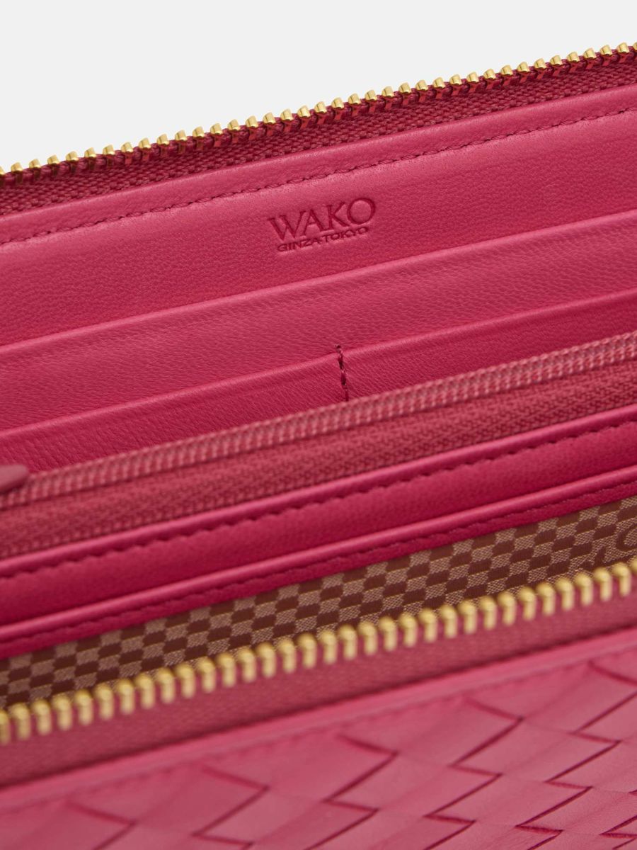 未使用✨WAKO 銀座和光 長財布 フラップ クロコダイル レザー ベージュ フレッジ×WAKO クロコダイル 長財布 ブラック |長財布 | WAKO