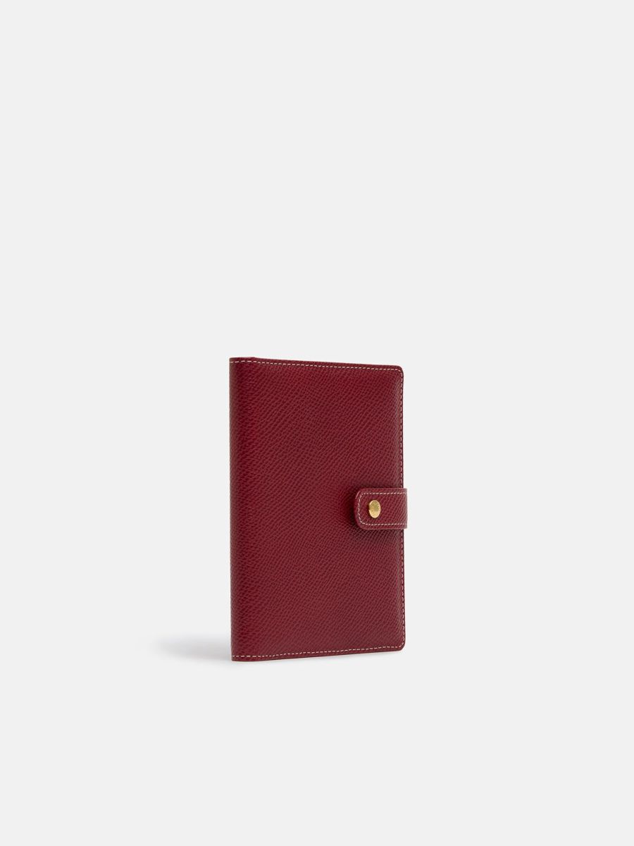 【新品】　WAKO本革　二つ折り写真立て 新品【定価2万】WAKO 本革 二つ折り写真立て ネイビーブラック