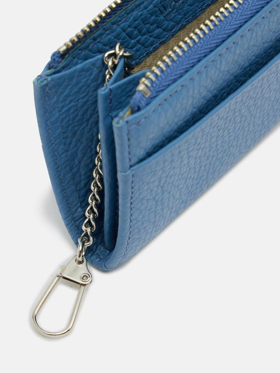 小銭入れ（キーチェーン付き） ライトブルー |小銭入れ | WAKO公式