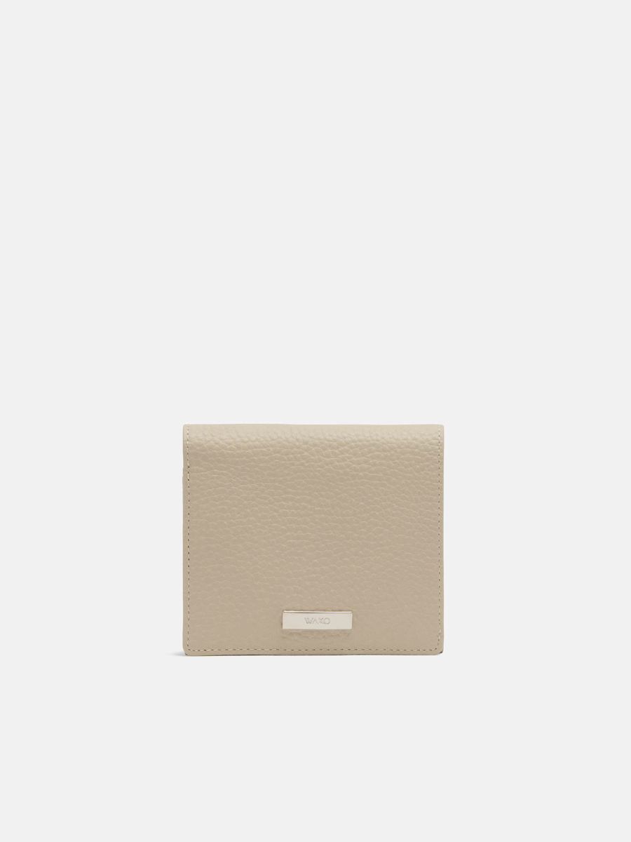 WAKO 和光　manaco ベージュ 二つ折り財布 MANACO ウォレット ベージュ |折り財布 | WAKO公式オンライン