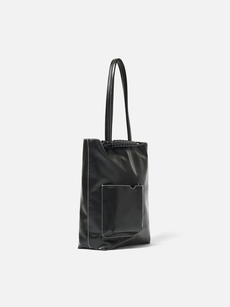 SAGAN Vienna Pazar Book TOTE Grape ブラック |SAGAN Vienna