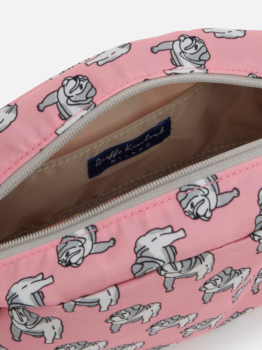 ディエッフェ・キンロック ポーチ「BULLDOG」 ピンク |その他の