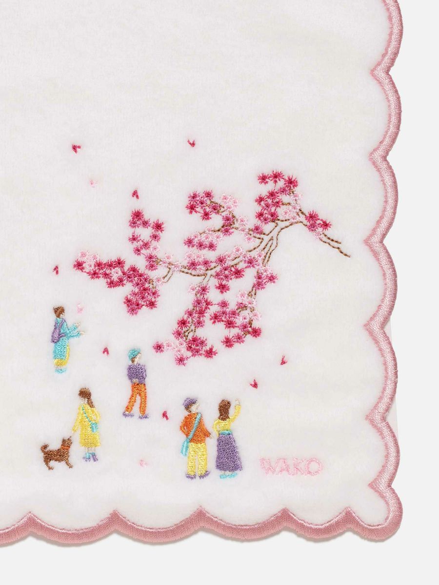 タオルハンカチ ピンク |タオル | WAKO公式オンラインブティック