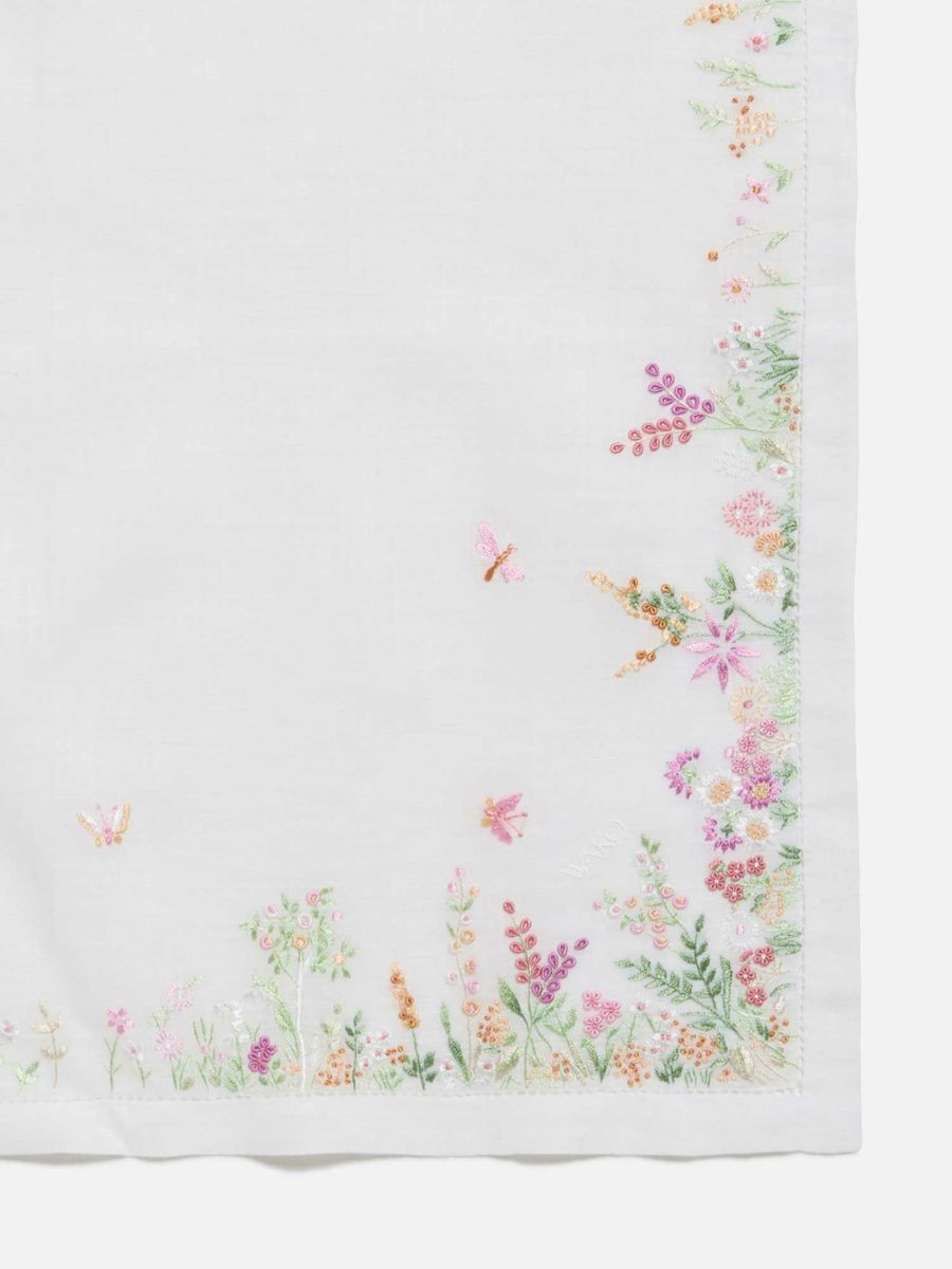 WAKO 和光　手刺繍ハンカチ／野の花 和光 ハンカチ 手刺繍 野の花 WAKO｜Yahoo!フリマ（旧PayPayフリマ）