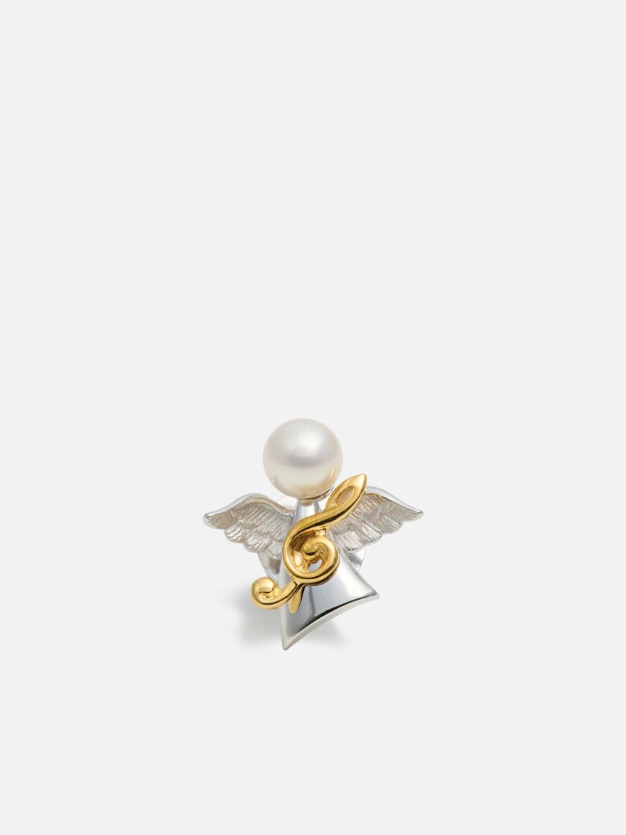 FU-SEN KAZURA brooch Silver – yuki onizuka