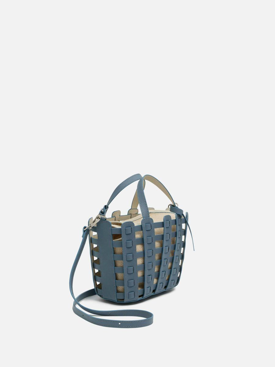 mica della valle トートバッグ サックスブルー |トートバッグ | WAKO