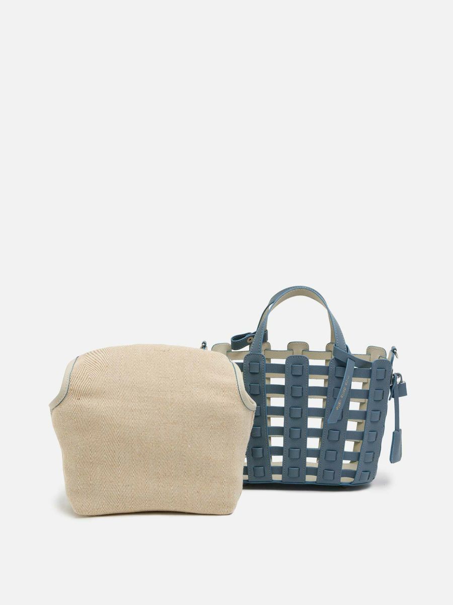 mica della valle トートバッグ サックスブルー |トートバッグ | WAKO