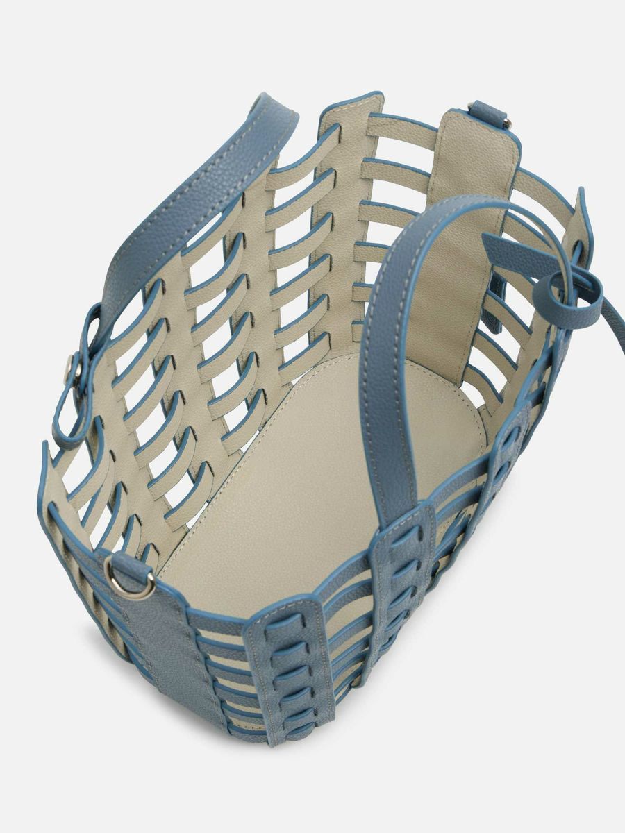 mica della valle トートバッグ サックスブルー |トートバッグ | WAKO