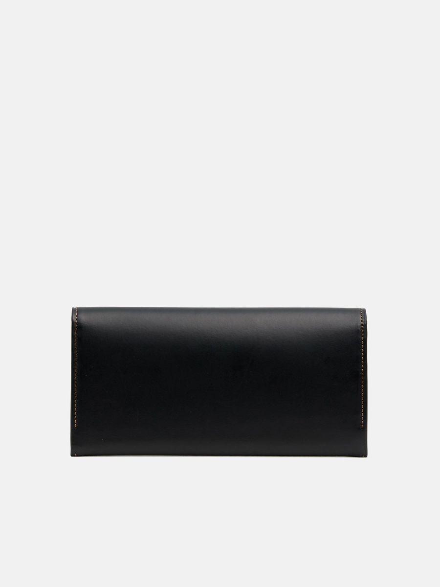 ブラック レザー長財布　モノグラム MCM - 新品 エムシーエム MCM 長財布 モノグラムレザー ブラック