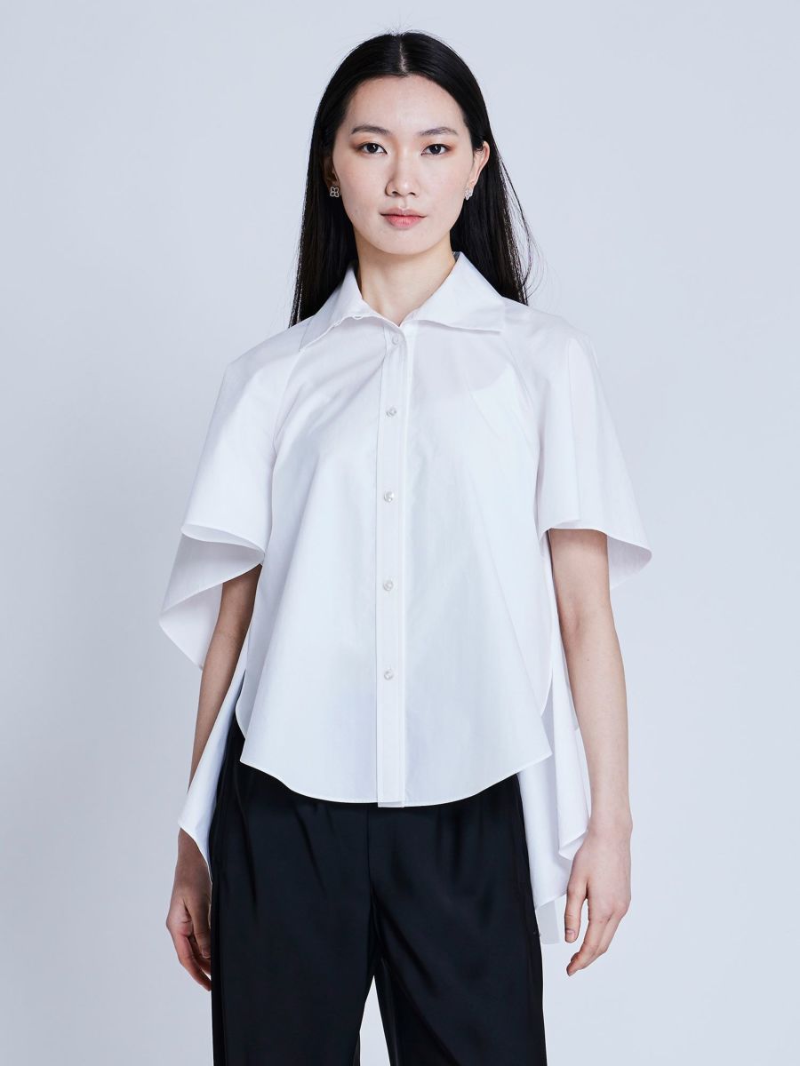 NEW CLOSET サポートサーフェス シャツ 半袖 ホワイト |トップス