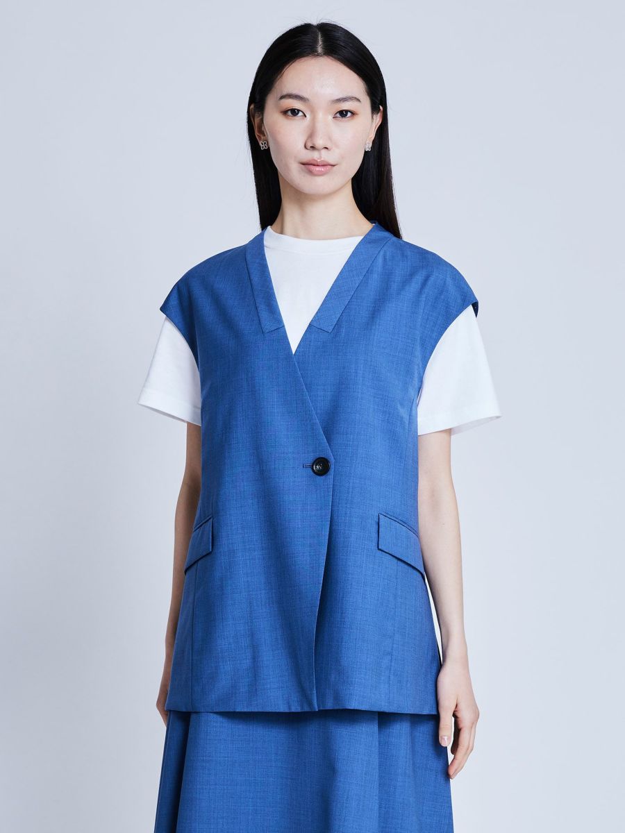 銀座WAKO NEW CLOSET プルオーバー ブルー 銀座WAKO NEW CLOSET プルオーバー ブルー - メルカリ