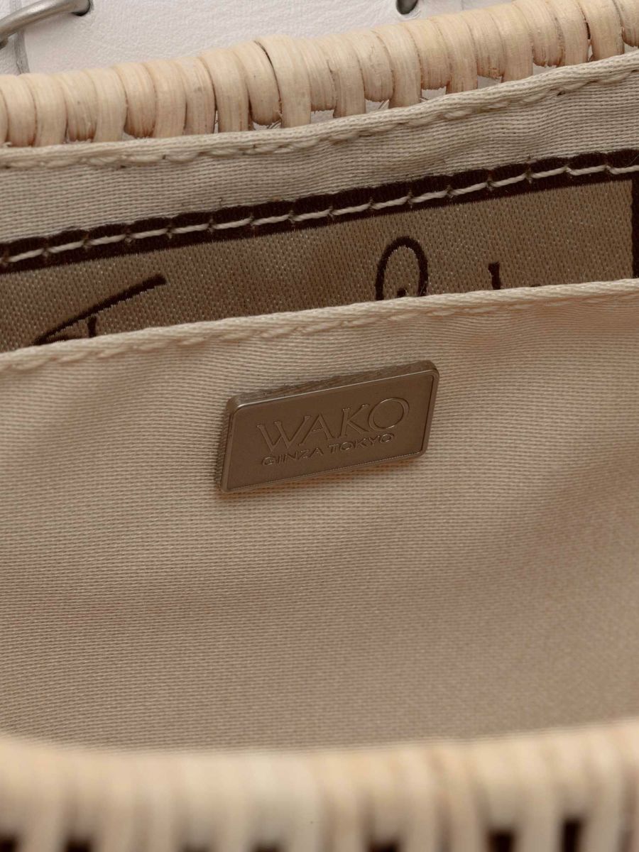 カンドリアトマソカゴバッグ ホワイト |ハンドバッグ | WAKO公式