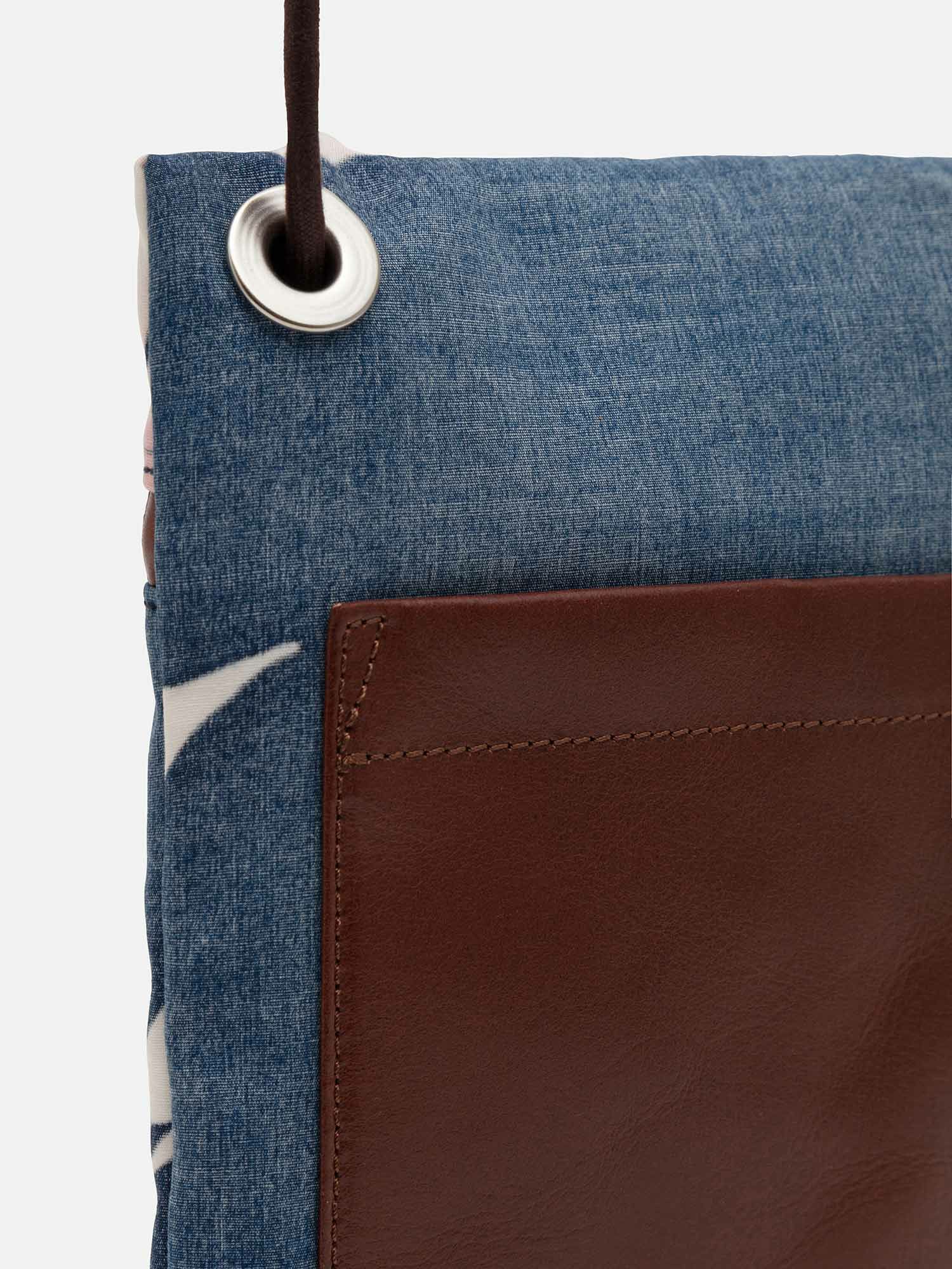 ボーデッサン×PAIKAJI ポシェット ブルー |ショルダーバッグ 