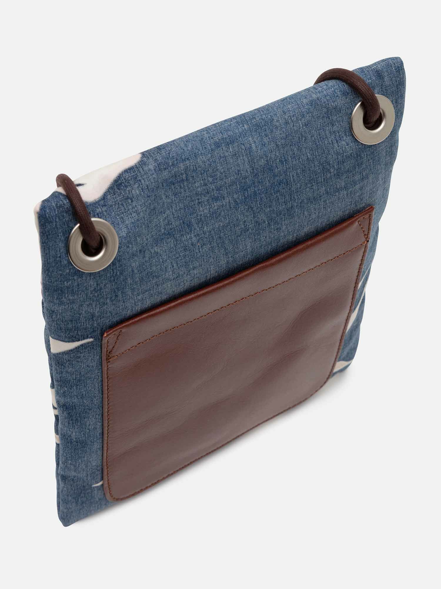 ボーデッサン×PAIKAJI ポシェット ブルー |ショルダーバッグ 