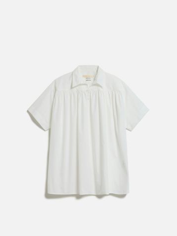 support surface 半袖シャツ ホワイト NEW CLOSET サポートサーフェス シャツ 半袖 ホワイト |トップス