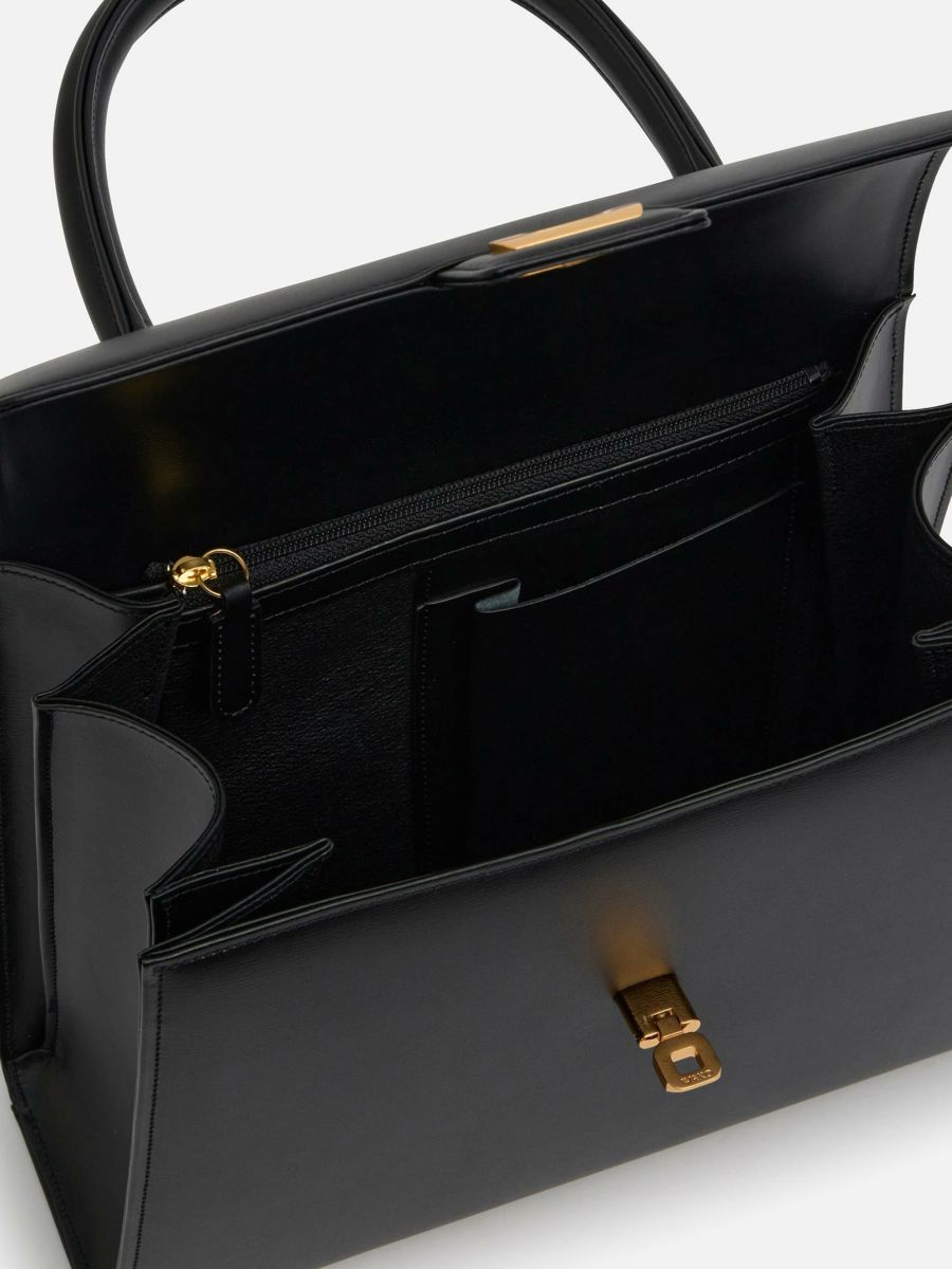 美品GINZA Kanematu ハラコハンドバッグ　ゴールドロゴタグ ゴールドロゴモチーフハンドバッグ/BA-241 – ORIENTALTRAFFIC