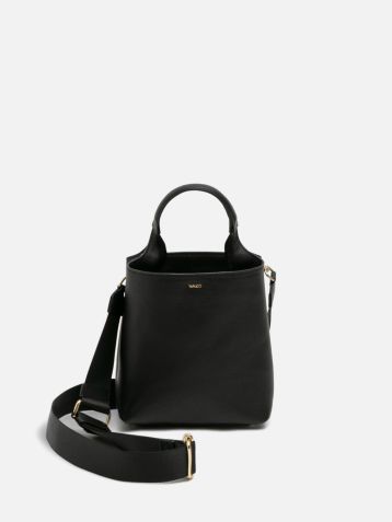 【新品未使用】mica della valle バッグ ネイビー mica della valle ミニバッグ ネイビー |ショルダーバッグ