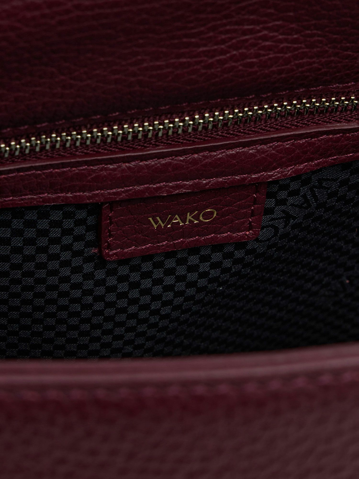 NEW CLOSET ショルダーバッグ ラージ ボルドー |ショルダーバッグ