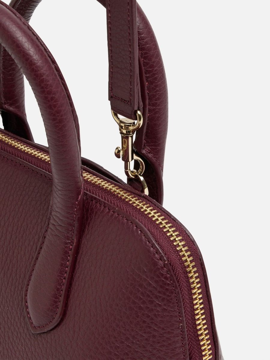 NEW CLOSET ミニショルダーバッグ ボルドー |ショルダーバッグ
