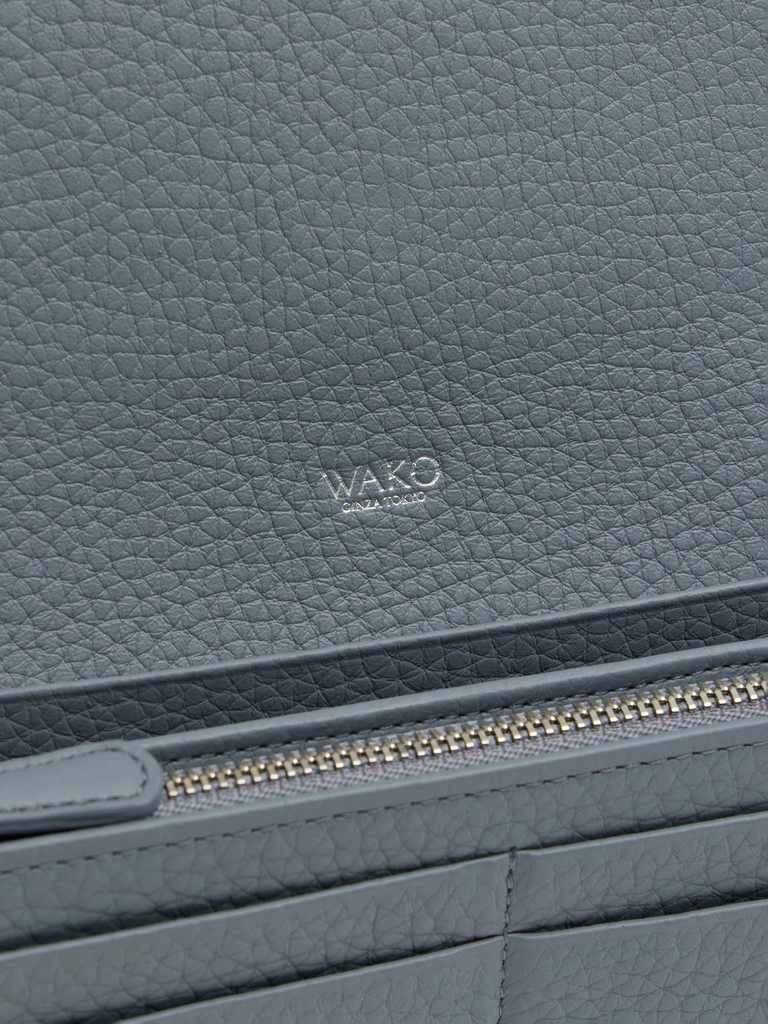 MANACO ロングウォレット サックスブルー |長財布 | WAKO公式 MANACO ロングウォレット サックスブルー |長財布 | WAKO公式
