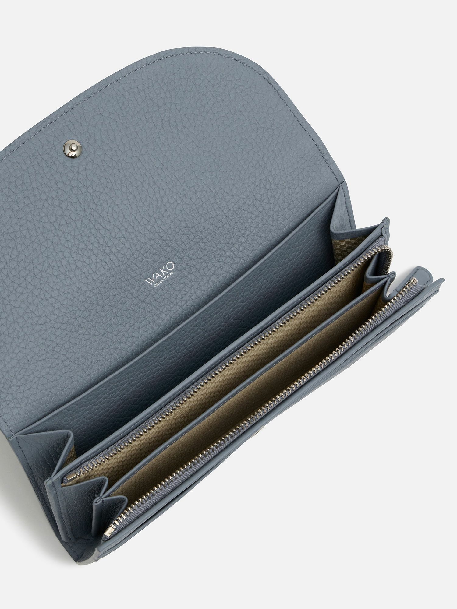MANACO ロングウォレット サックスブルー |長財布 | WAKO公式 MANACO ロングウォレット サックスブルー |長財布 | WAKO公式