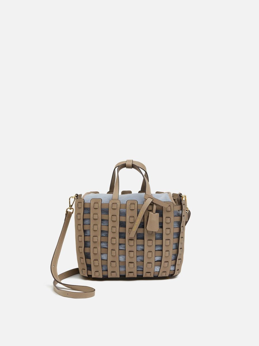 mica della valle / メッシュバック/トートバッグ/-- mica della valle メッシュトートバッグ オーク |トートバッグ | WAKO