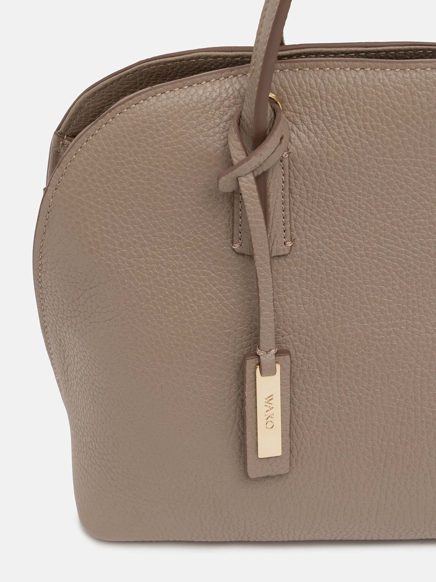 MAURO GOVERNA オーストリッチ ハンドバッグ WAKO×MAURO GOVERNA ハンドバッグ オーク |ハンドバッグ | WAKO