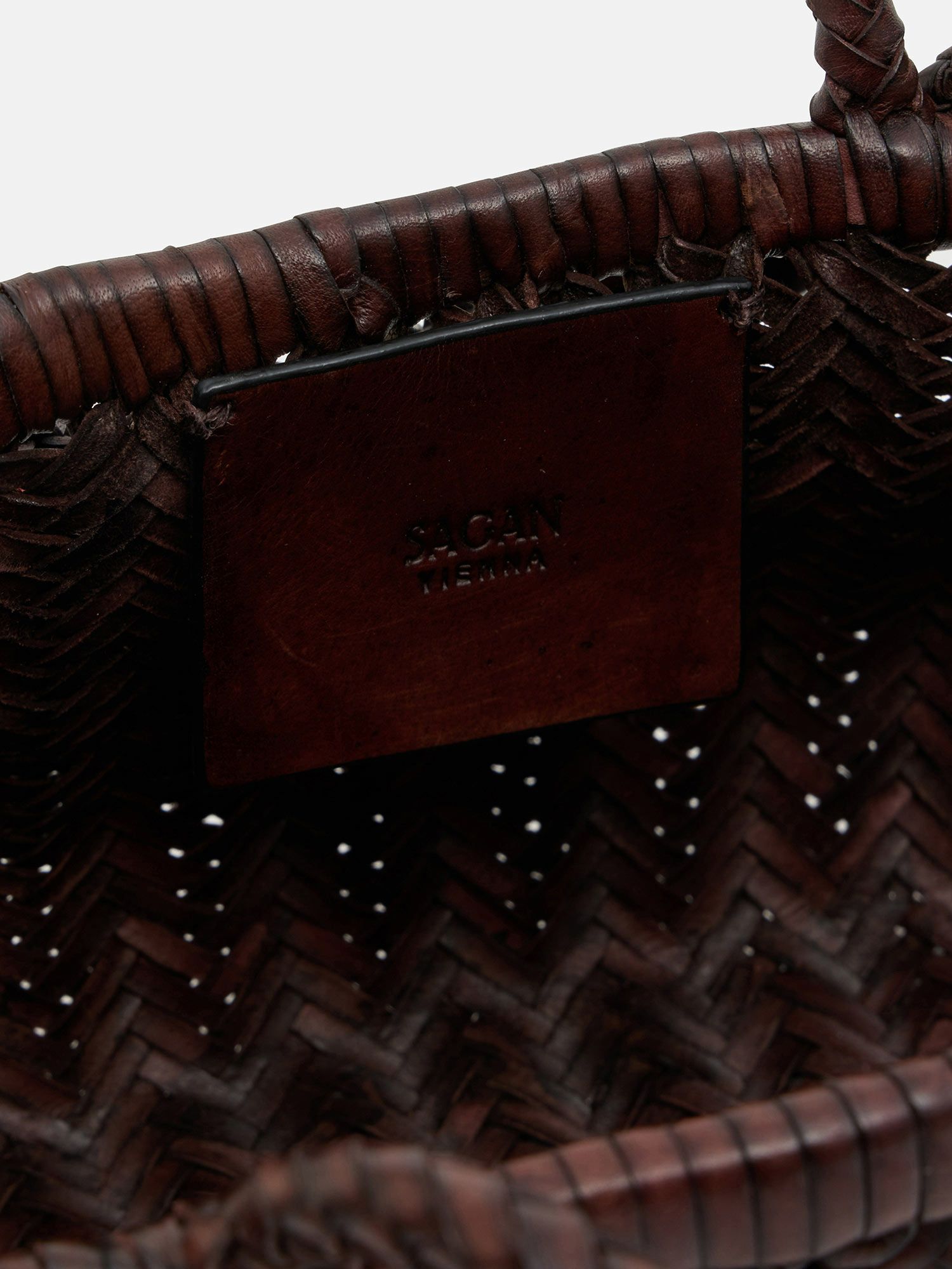 PAZAR TOTE BOAT WOVEN ダークブラウン |トートバッグ | WAKO公式