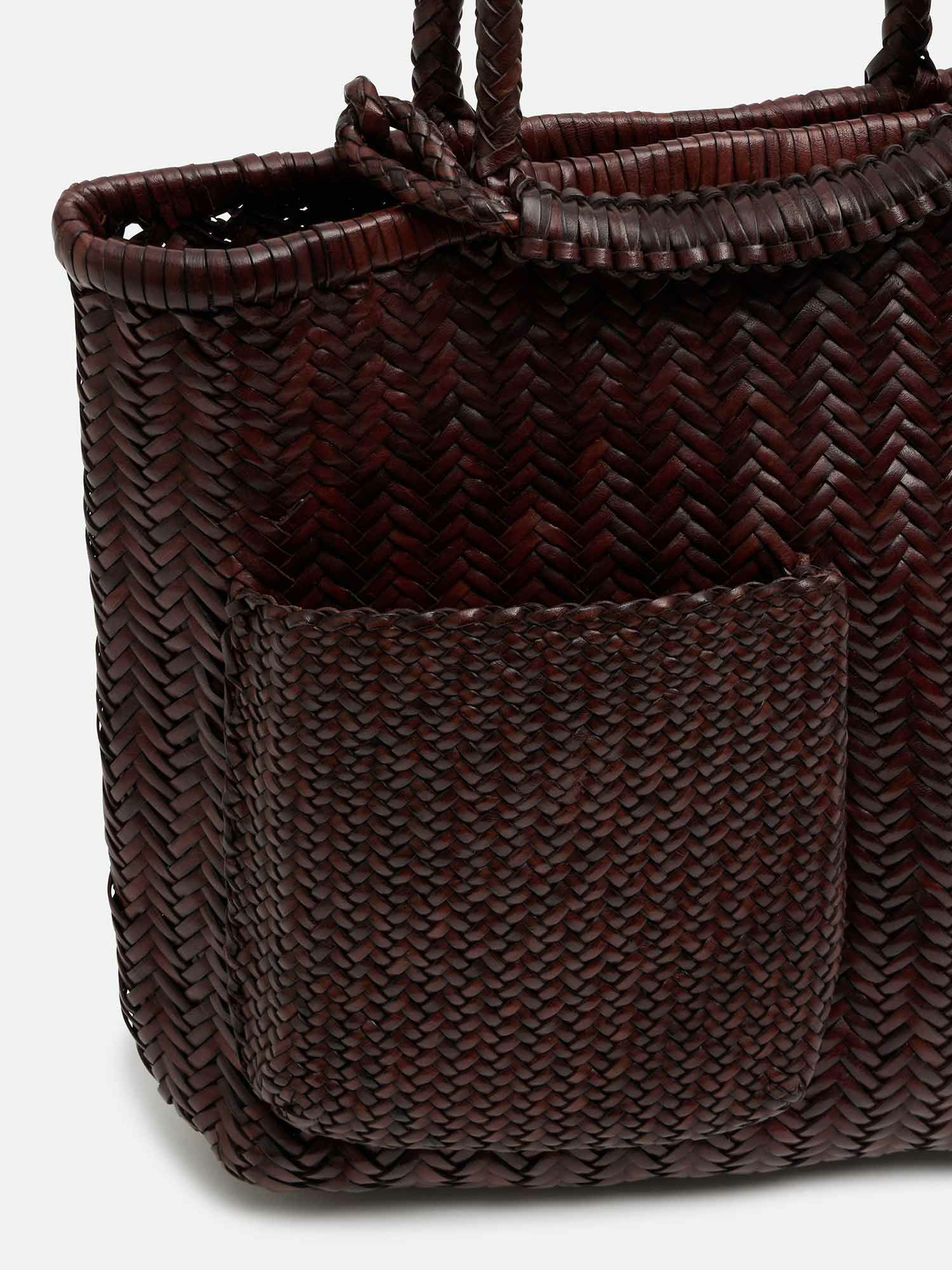PAZAR BOOK TOTE WOVEN ダークブラウン |トートバッグ | WAKO公式