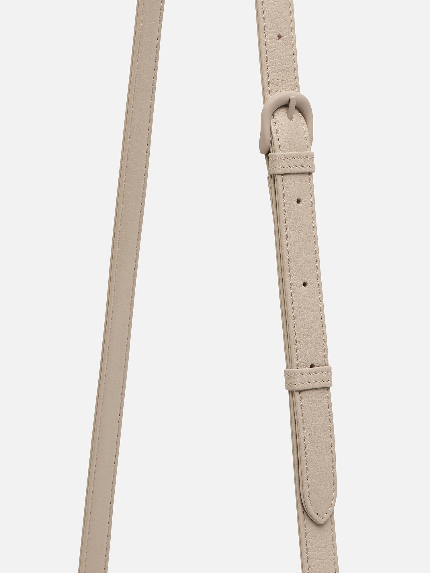 MANACO トップハンドルミニショルダーバッグ ムートン ベージュ