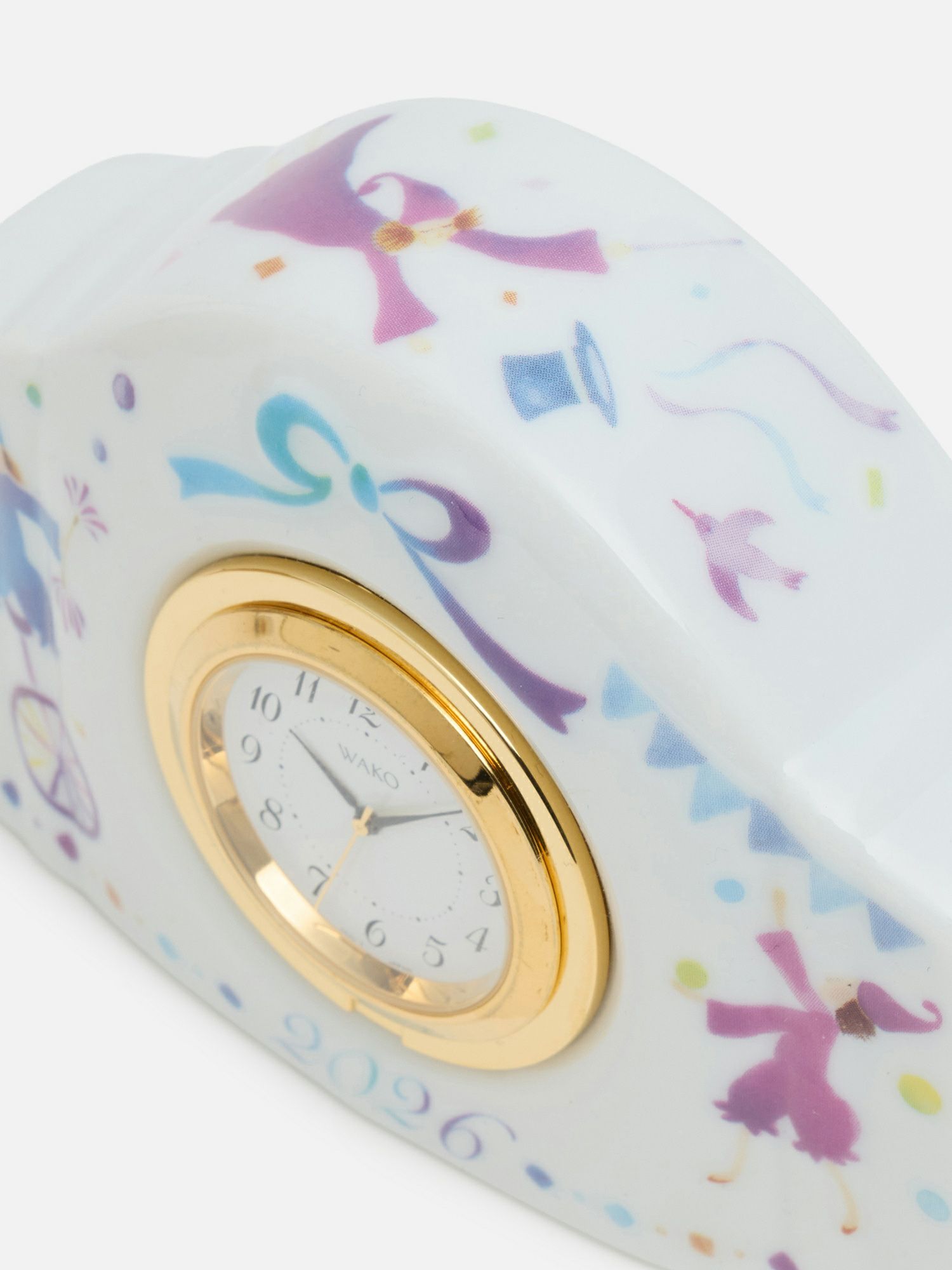 wako　3個セット Gift Set】WAKOイヤーズクロック〈SG047〉＆ピエロ写真立て2026 |WAKO