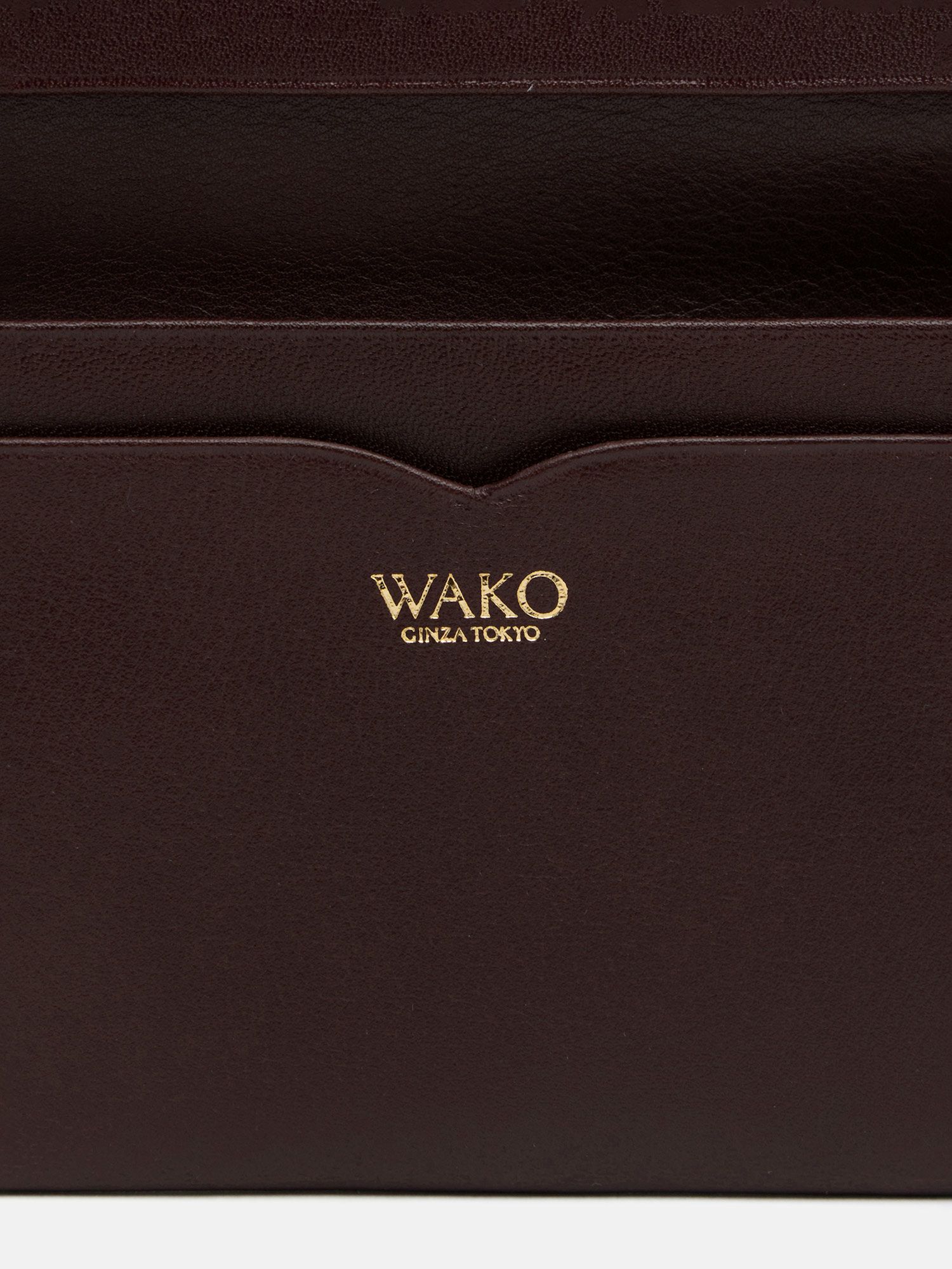 名刺入れ ダークブラウン |その他の革小物 | WAKO公式オンライン