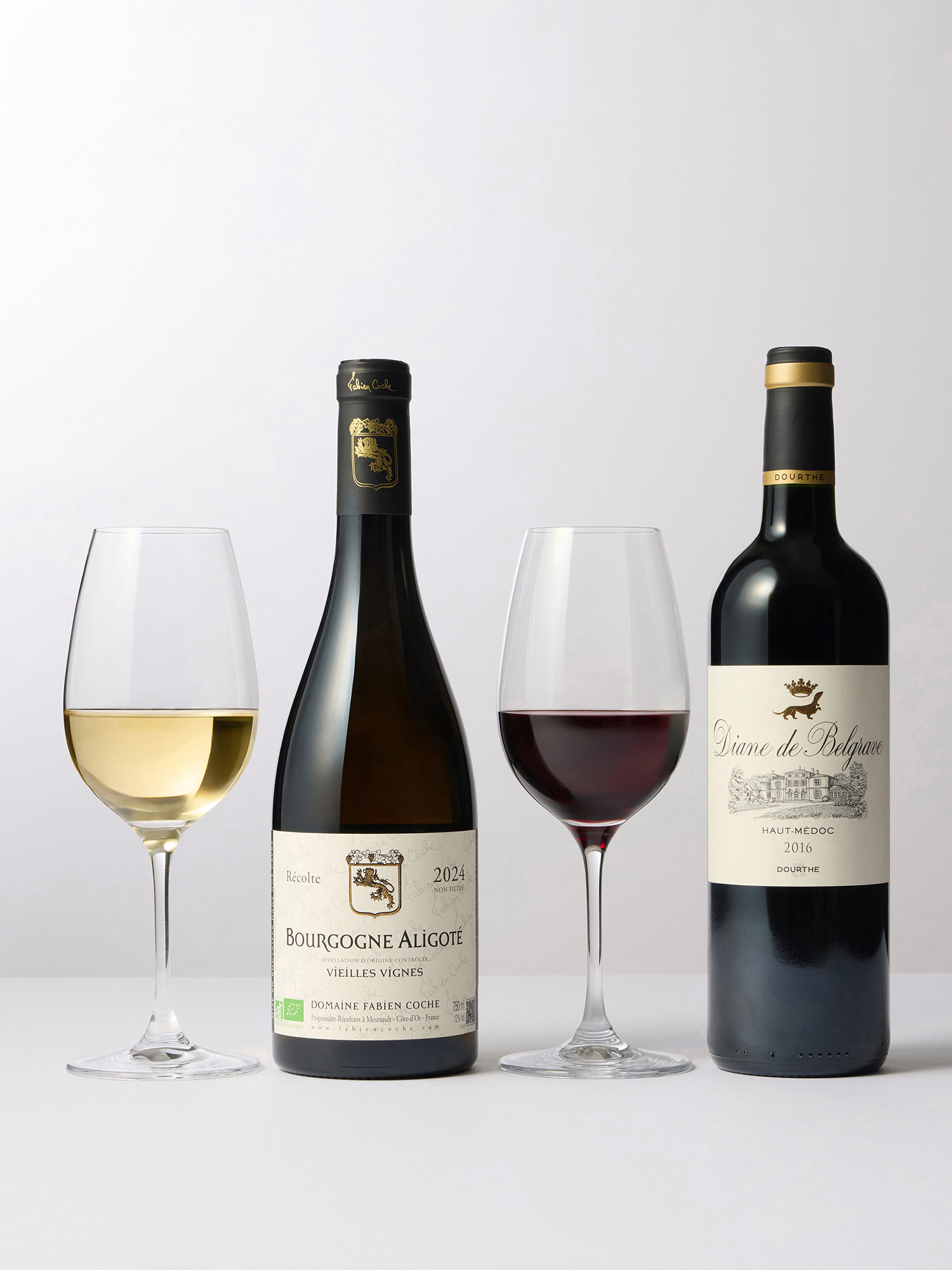 フランス産紅白ワイン2本セット